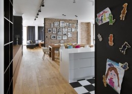 Otwarty przedpokój w nowoczesnym stylu Hola Design