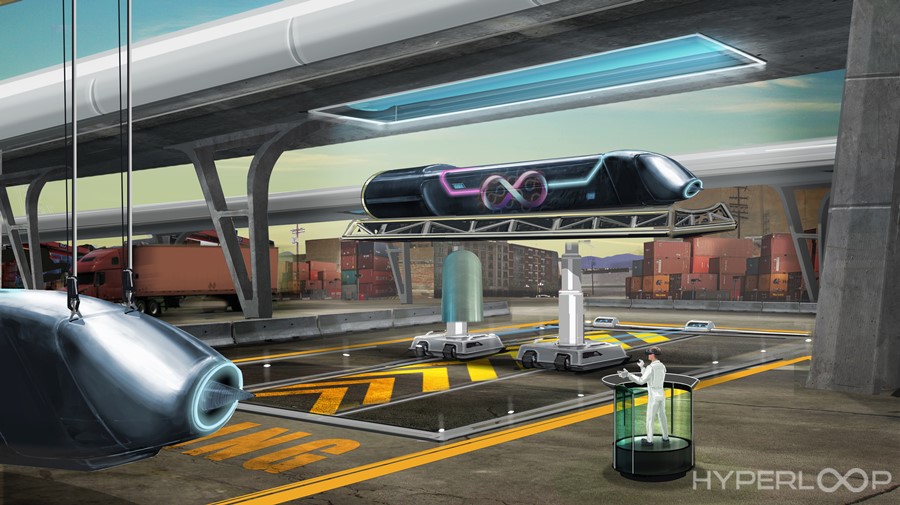 Projekt Hyperloop Elona Muska