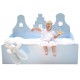 Łóżko dziecięce Sofabed Sparkling 150 70 cm Kast van een Huis