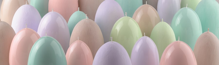 Dekoracje na Wielkanoc w pastelach