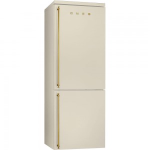 Chłodziarko-zamrażarka wolnostojąca h 188 cm FA8003P COLONIALE SMEG