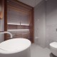 Mała sauna w łazience Concept