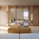 Mobilne ściany oddzielające sypialnię od salonu Concept