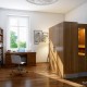 Segmentowa sauna w gabinecie Klafs
