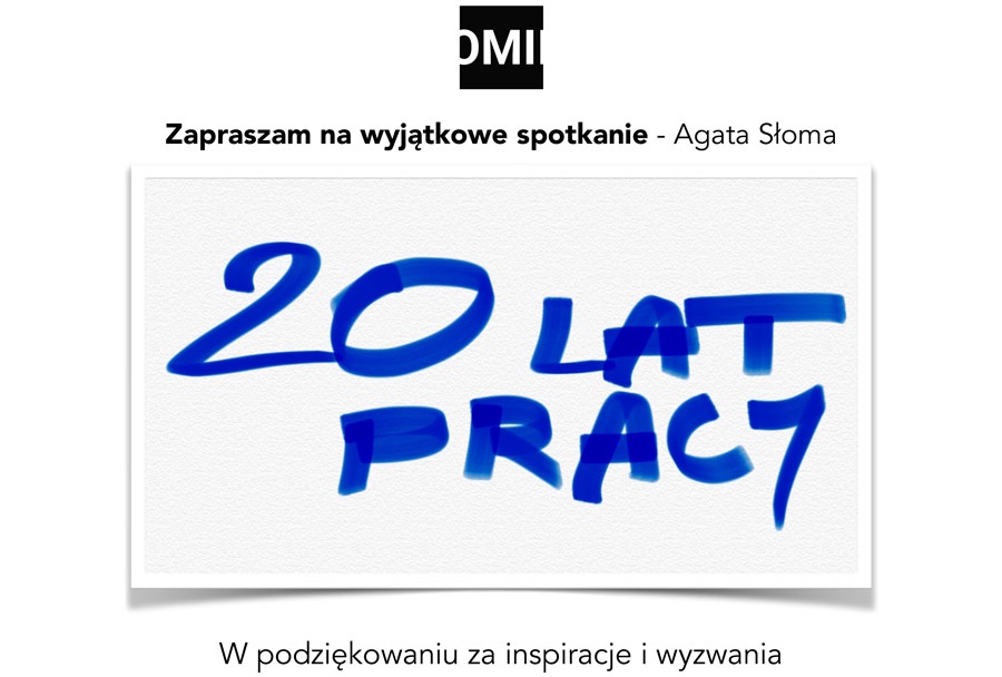 Jubileusz pracy zawodowej - projektantka wnętrz - Agata Słoma