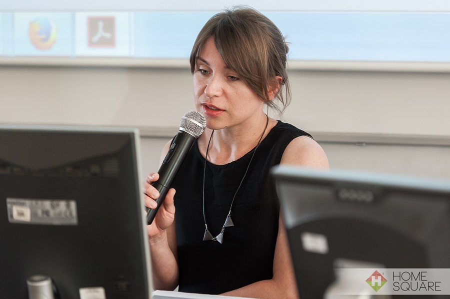 Magdalena Rucińska - Katedra Sztuk Wizualnych UTP na konferencji Bydgoszcz UrodziNova - miasto nieodkryte