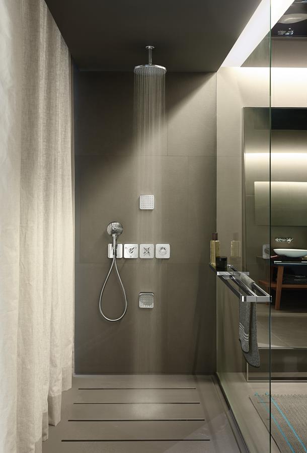 Nowoczesne prysznice Axor Hansgrohe