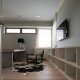 Domowe biuro w minimalistycznym w stylu Katarzyna Kraszewska