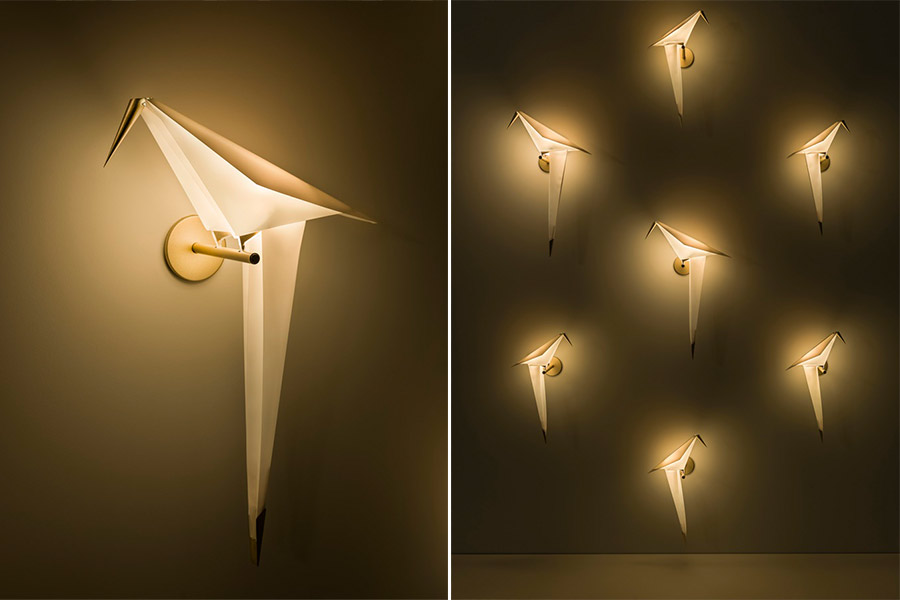 Designerskie lampy ptaki Umut Yamac