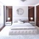 Jasna sypialnia w stylu modern classic APP Trendy