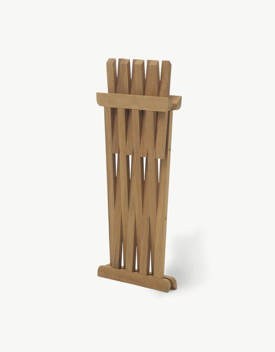 Krzesło składane z drewna tekowego