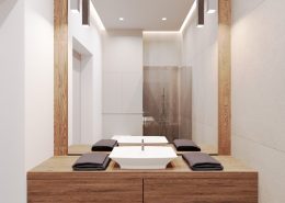 Drewniana szafka pod umywalkę Nasciturus Design