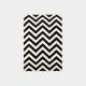 Dywan zig-zag Chevron Black White I