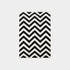 Dywan zig-zag Chevron Black White I