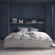 Granat w nowoczesnej sypialni Concept