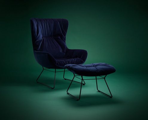 Fotel Leya Wingaback Chair - FreiFrau