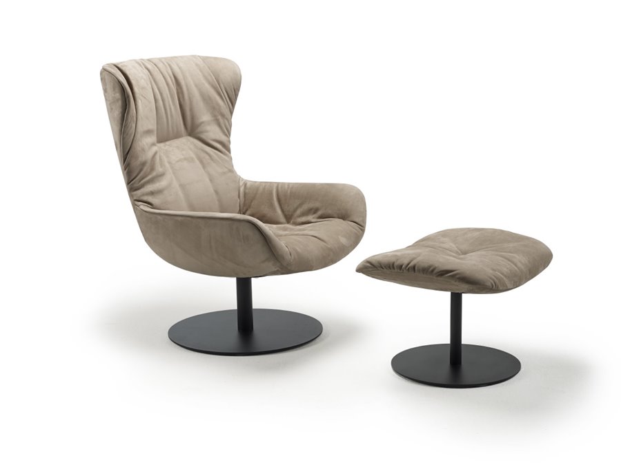 Leya Wingback Chair wersja obrotowa Leya Wingback Chair wersja obrotowa - FreiFrau