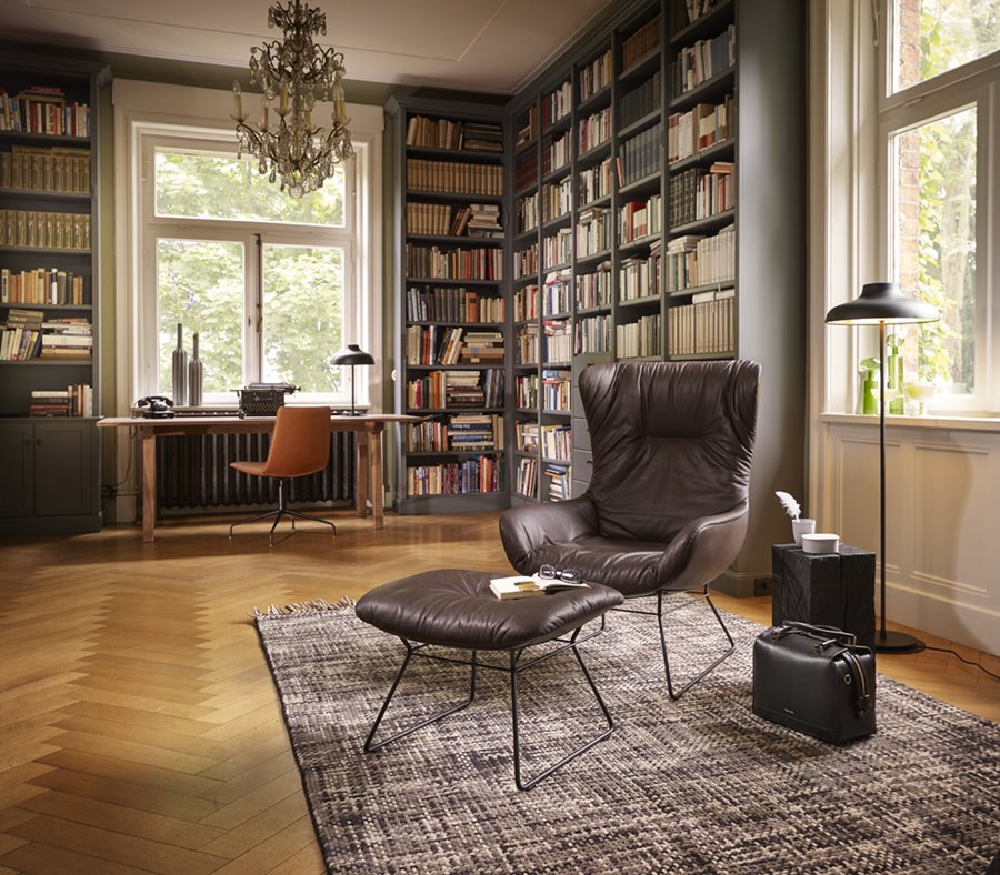 Stylowy mebel Leya Wingback Chair - FreiFrau