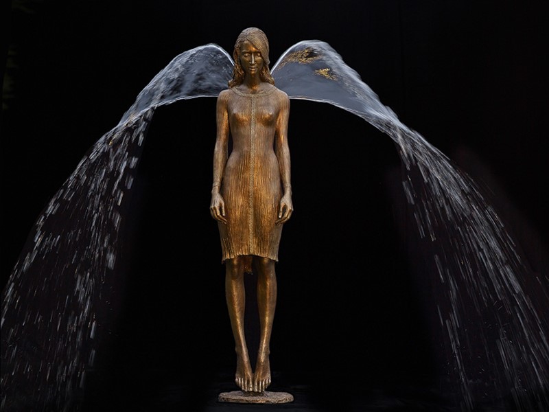 Engel - Anioł fontanna Małgorzata Chodakowska