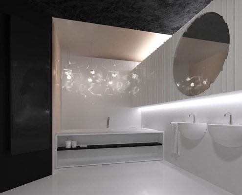 Duża łazienka przy sypialni - Concept