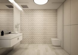 Jasna, minimalistyczna łazienka - Concept Architektura