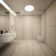 Jasna, minimalistyczna łazienka - Concept Architektura