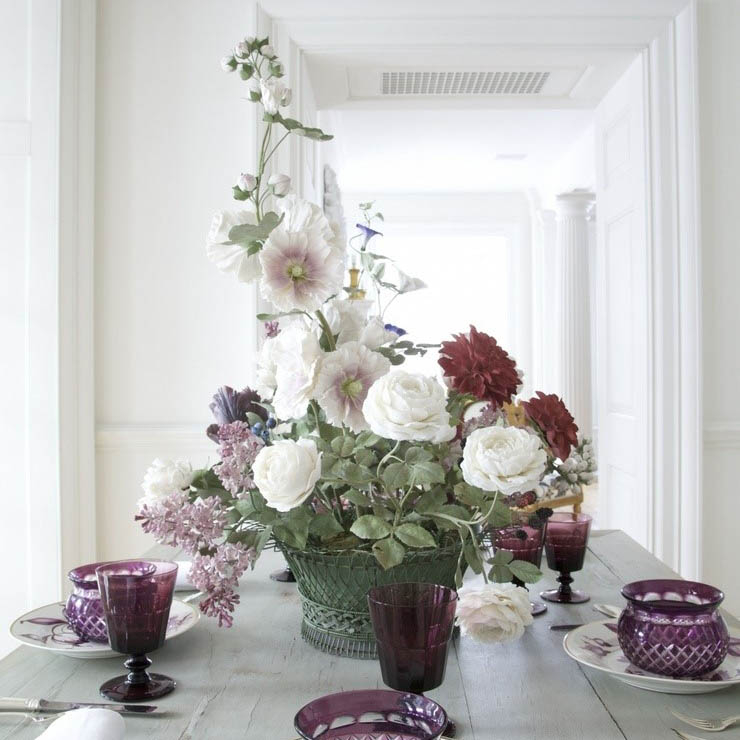 Kwiaty z porcelany Vladimir Kanevsky