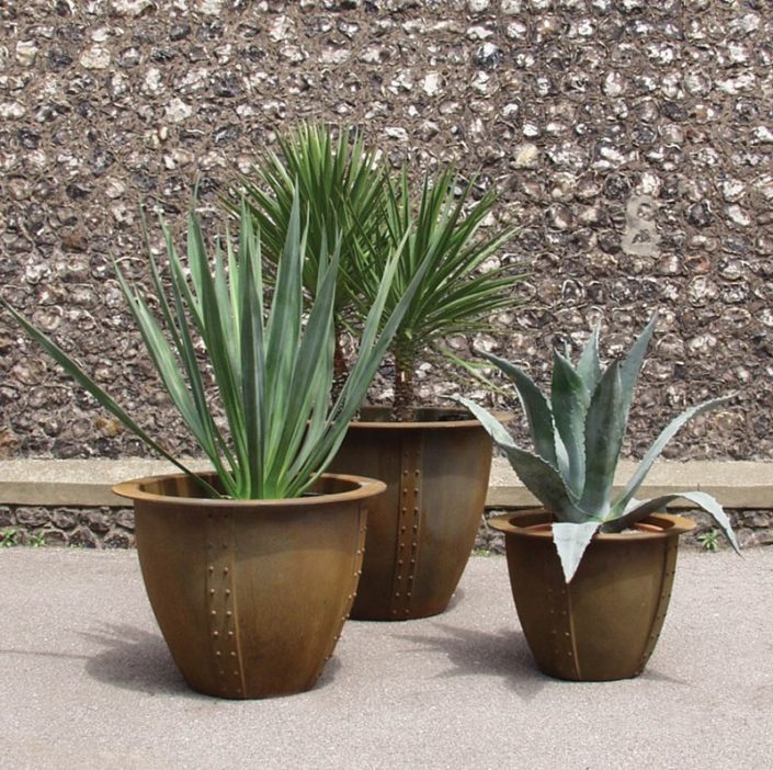 NORMAN3 Donica ogrodowa Norman Planter M 61 T 28 B 46h Capital Garden