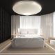 Nietuzinkowa sypialnia w nowoczesnym stylu - Concept Architektura Wnętrz