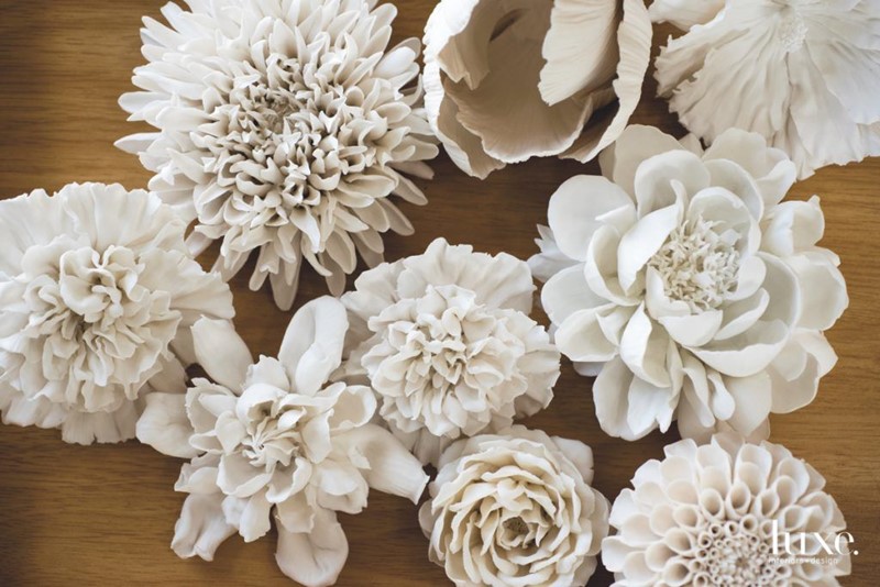 Piękne porcelanowe kwiaty Vladimir Kanevsky