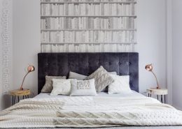 Aranżacja sypialni w eklektycznym stylu - Loft Art