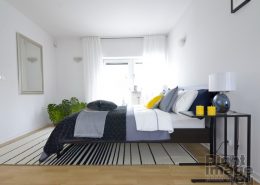 Home staging nowoczesnej sypialni - Stage It Up