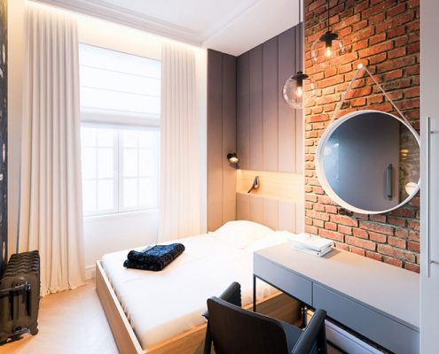 Mała sypialnia gościnna - Dragon Art