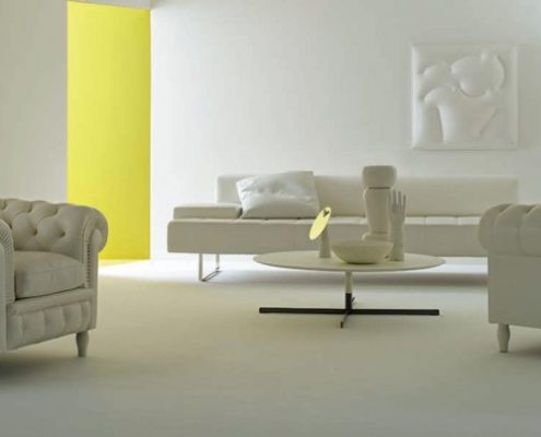 Meble modern classic w bieli