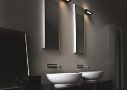 Minimalistyczne oświetlenie w łazience - Nemo lampy