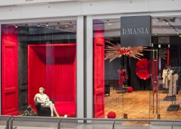 Aranżacja ekskluzywnego sklepu odzieżowego La Mania