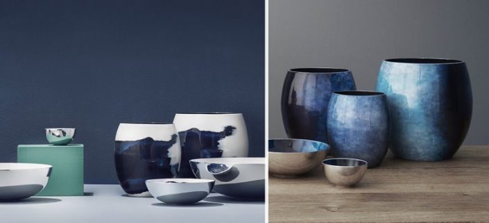 Designerski wazon Stockholm Horizon duży STELTON