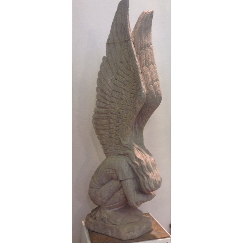 Rzeźba z kamienia anioł Livingstone Terrasso