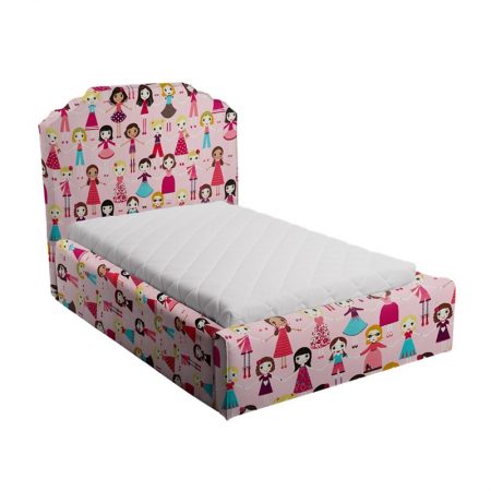 Różowe łóżko dla dziewczynki różowe Soho lalki royal