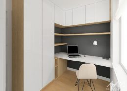 Projekt małego, domowego biura
