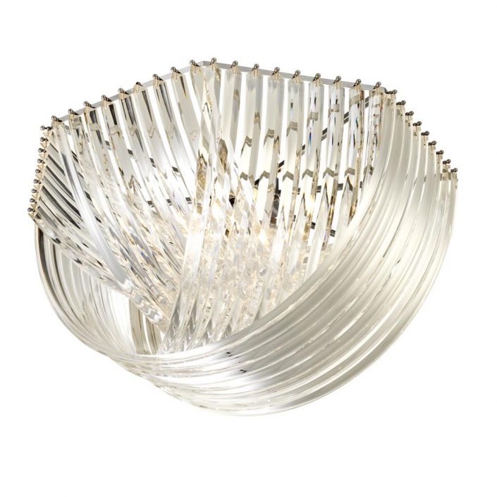 Lampa wisząca Hyères ø 90 x H. 45 cm Eichholtz