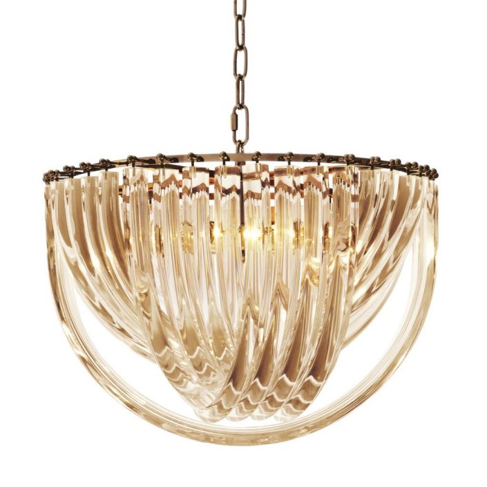 Żyrandol Murano champagne ø 50 x H. 33 cm Eichholtz