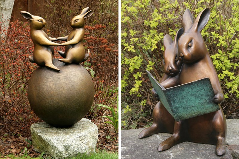 Animalistyczne rzeźby Georgii Gerber