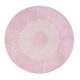 Okrągły, różowy dywan do prania Alfombra 1500 Lorena Canals