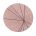 Różowy, okrągły dywan do prania 1600 cm Trace Lorena Canals