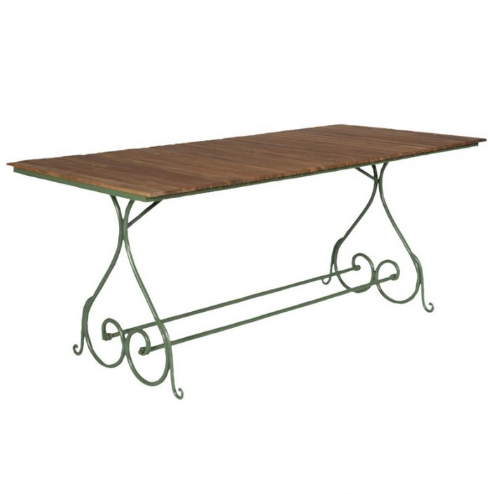 Prostokątny stół ogrodowy styl francuski Sa296-200