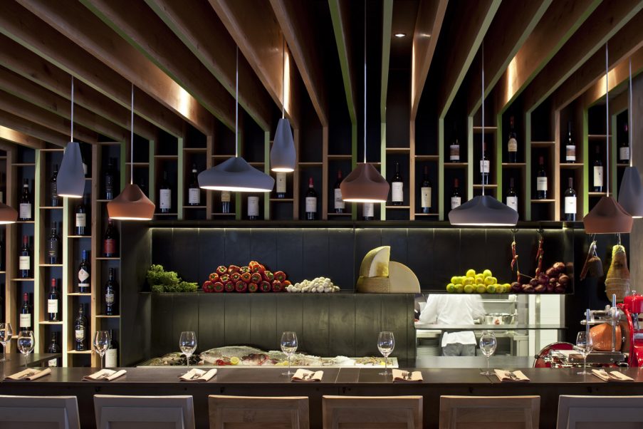 Designerskie oświetlenie w restauracji Bindella 1 Designerskie oświetlenie w restauracji Bindella