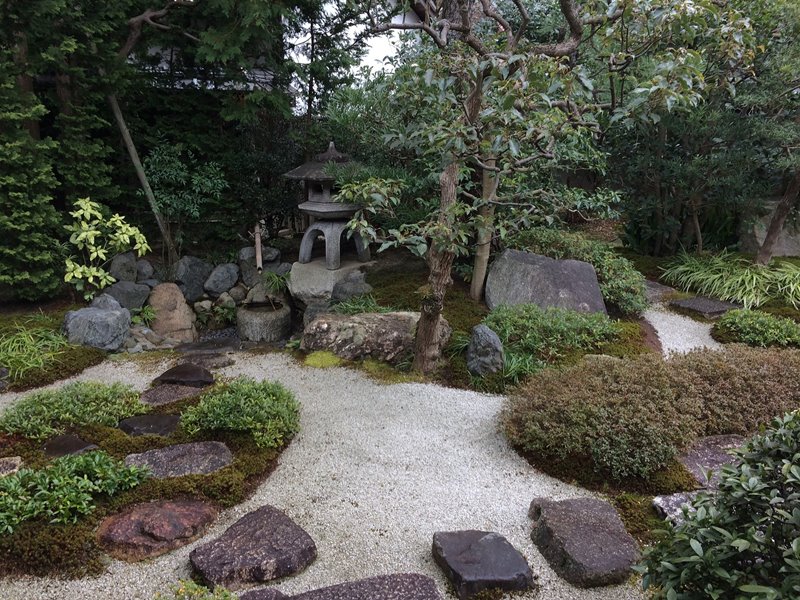 Wystrój japońskiego ogrodu