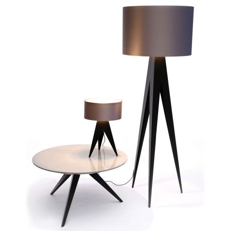 Lampa na tórjnogu podłogowa i stołowa Aristo HMD