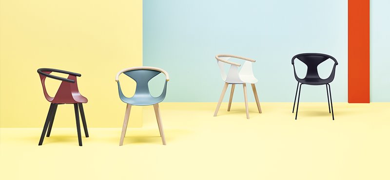 Designerskie krzesła Pedrali krzesło Fox